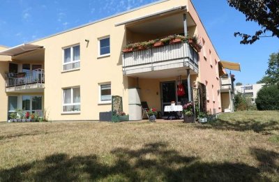 Helle 2-Zimmerwohnung mit Terrasse in schöner Seniorenwohnanlage
