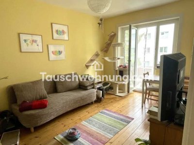 Tauschwohnung: Ruhige 2-Zi Wohnung mit Balkon gegen größere Wohnung