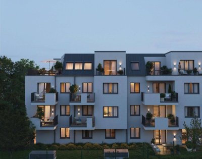 Dachgeschoßwohnung mit 25m2 Terrasse | 2-Zimmer Wohnung | Ausrichtung Nord-Osten