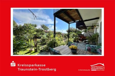 Großzügige Gartenwohnung in idealer Lage zwischen Salzburg und Traunstein