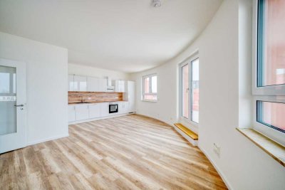 Erstbezug! Helle 2-Zimmer-Wohnung mit großer Dachterrasse & traumhaftem Seeblick!