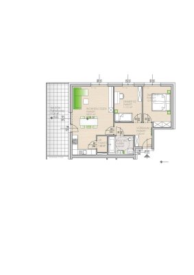 Seeblick - sehr schöne 3 Zimmer Neubauwohnung im Wohnpark Krumpendorf