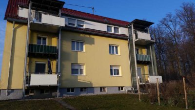 Vermietete 3-Zi-Erdgeschoss-Wohnung mit Balkon und Garten in ruhiger Lage!