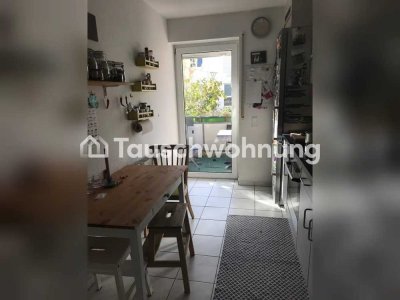 Tauschwohnung: Helle 3-Zimmer-Wohnung im Vauban gegen 4-Zimmer im Vauban