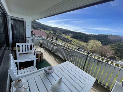 Wohnen wie im Urlaub - wunderschöner Ausblick über die Rheinebene!