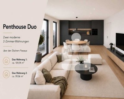 Penthouse Living - Exklusive Duo-Wohnung in Passau!