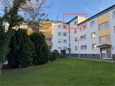 + 43 m² Appartement + mit Südbalkon und Einbauküche +