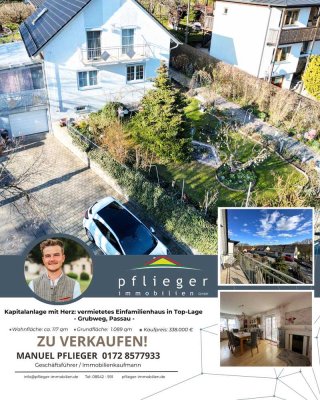 Kapitalanlage mit Herz: Vermietetes Einfamilienhaus in Top-Lage