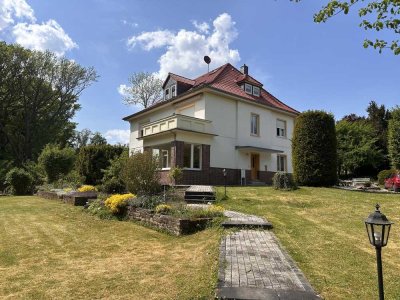 Stadtvilla Wohnung - Ihre Traumwohnung wie im Eigenheim - 4-Zimmer mit Balkon in Bernburg (Saale)