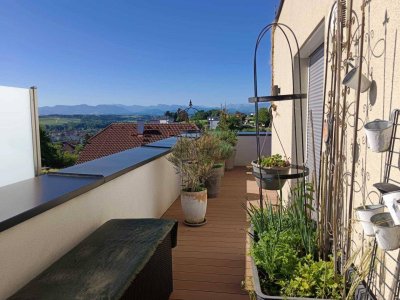 Wunderschöne Dachterrassenwohnung mit einmaligem Ausblick!