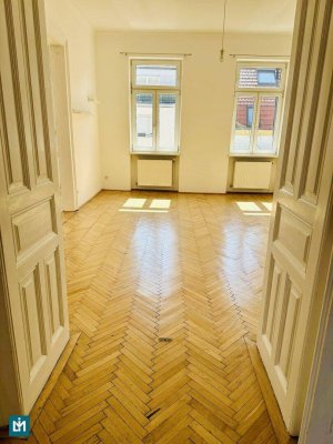 Stilaltbauwohnung mit perfekter WG-Raumaufteilung