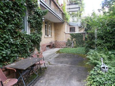 Ansprechende Gartengeschosswohnung im Grünen in der Südweststadt