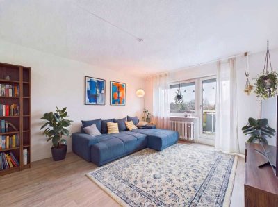 3-Zimmer-Wohnung mit großem Balkon