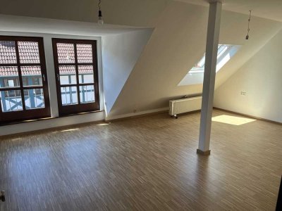 Schöne, helle, renovierte Dachgeschosswohnung