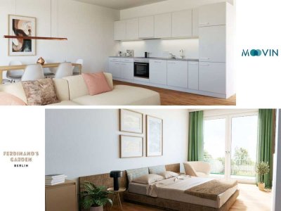 Moderne 4-Zimmer-Wohnung mit 2 BALKONEN, 2 BÄDERN und EBK im Neubauquartier 'Ferdinand's Garden'
