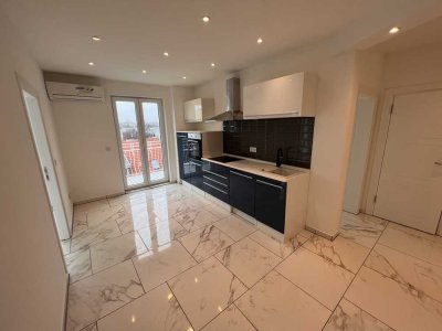 Franz-Körner-Str. 99: BESICHTIGUNG 15.08 um 14 Uhr - ZWEITBEZUG: 55 m² - 3 Zi, EBK, D-Bad, Balkon