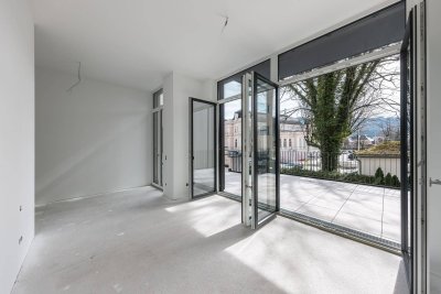 HERRSCHAFTLICH WOHNEN. WIE DER KAISER. Großzügige 150m²-Wohnung direkt neben dem Kurpark! Revitalisierter Altbau, hohe Räume! PROVISIONSFREI &amp; ERSTBEZUG.