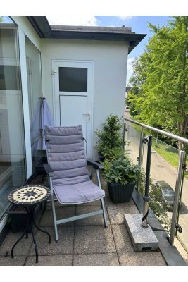 Stylische lichtdurchflutete 2 Raum Wohnung in schönster Grünlage von Essen-Bredeney