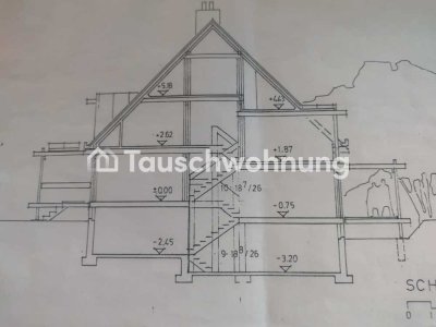 Tauschwohnung: Tausche Kleine Doppelhaushälfte gegen Gartenwohnung