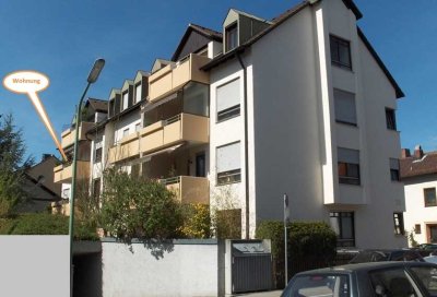 3 ZKB Wohnung mit zwei Balkone in ruhiger Lage, Nähe Lechufer!