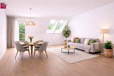Attraktive 3-Zimmer-Neubauwohnung mit Balkon im 1. Dachgeschoss – ruhige Anlage mit 7 Einheiten