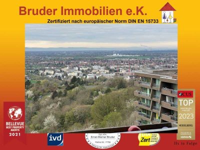 HD-Emmertsgrd: 9.OG, 4 ZKB,  2 Balkone, Blick bis Frankreich, frei, keine K-Prov