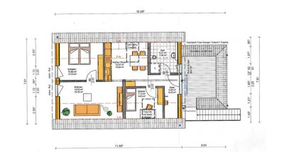3-Zimmer Dachgeschosswohnung in Mainhardt-Teilort