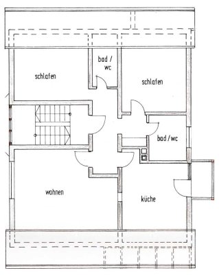 Helle Dachgeschosswohnung in Stutensee-Blankenloch