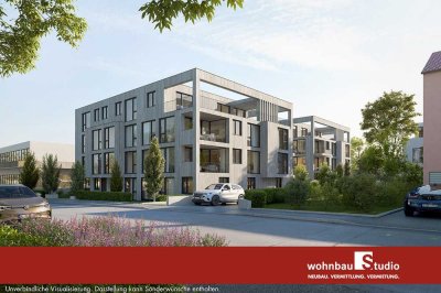 Nachhaltige Holzbauweise! Pfiffige 3,5-Zimmer-Wohnung im 2.OG mit Aufzug in Ostfildern-Ruit!