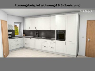 Modern & nachhaltig: neu sanierte Eigentumswohnung mit Terrasse - KfW 40 Plus