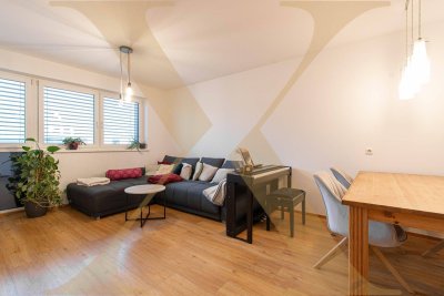 Moderne 2-Zimmer-Wohnung mit Balkon und nagelneuer Einbauküche im Zentrum von Linz zu vermieten!
