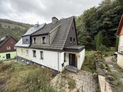 NEU: Doppelhaushälfte in ruhiger Waldrandlage von Altena mit separater Garage zu verkaufen!