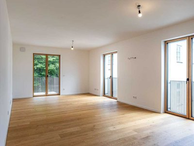Neubau/Erstbezug im Zentrum Starnbergs. Helle 2-Zimmer-Balkonwohnung.