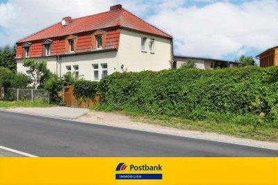 Raum zur Selbstverwirklichung! -  Doppelhaushälfte als Dreiseitenhof  mit Photovoltaik in Gielsdorf