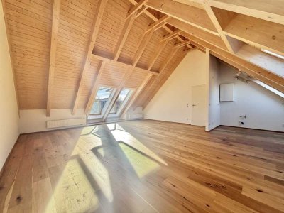 Raum, Licht, Leben – 3 Zimmer im Dachgeschoss