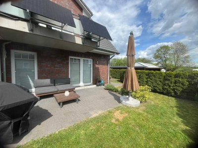 Helle 3 Zi. Erdgeschosswohnung mit Garten und 2 Terrassen