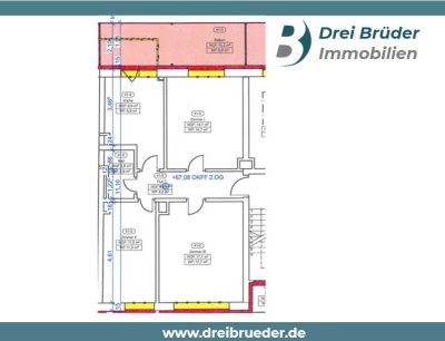Gepflegte 3-Zimmer-Wohnung mit guter Anbindung