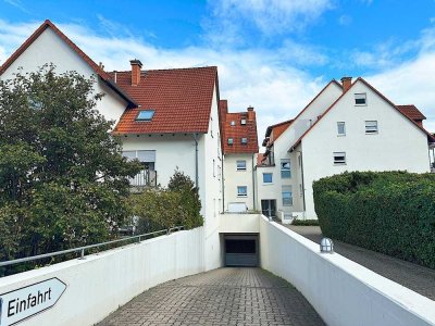 Top Lage - top Wohnung. Moderne 2,5 Zimmerwohnung mit 2 TG-Plätzen in beliebter Wohnlage, NW-Hambach