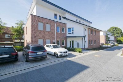 Zentral gelegene 2-Zimmer-Erdgeschosswohnung mit Einbauküche und Terrasse
