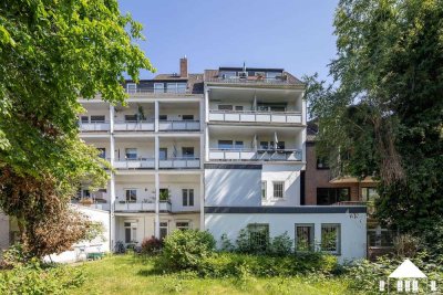 Bremen – Steintor | Helle 2-Zimmer-Wohnung mit Balkon, Garten  und Blick ins Grüne