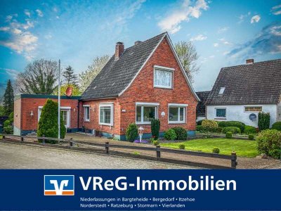 Pendler aufgepasst! Gemütliches Einfamilienhaus in Kremperheide zu verkaufen