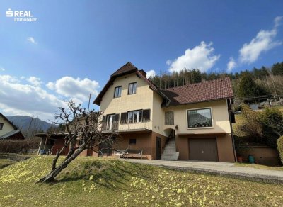 Einfamilienhaus mit großzügigem Grundstück in Hanglage in Trofaiach