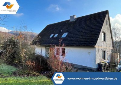 VR IMMO: Zweifamilienwohnhaus in ruhiger Wohnlage von Altena-Dahle