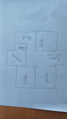 Helle 2,5-Zimmer Wohnung in Kaisheim mit Einbauküche