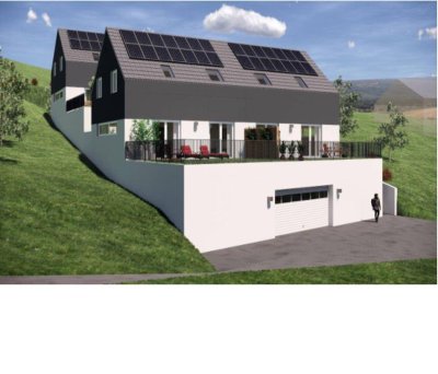 Hochwertige Doppelhaushälfte mit zwei Tiefgaragenplätzen und einem großen KELLER (54,61 m²) in Hart Bei Graz!