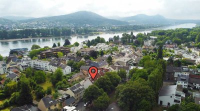 � Ruhig. Raffiniert. Rhein-nah. 3-Zimmer-Wohnung mit Balkon, TG-Sp & Keller in Bonn-Plittersdorf