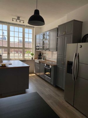 Exklusives, geräumiges Loft mit Einbauküche in den Quadraten (D4) - ab 1.7.2025