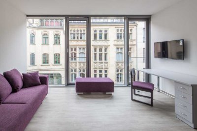 Vollmöbliertes Apartment in der Innenstadt von Halle