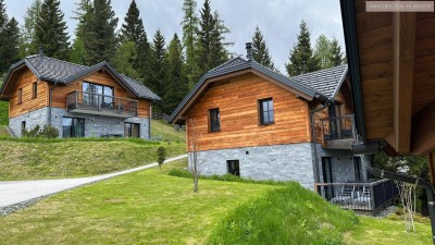 Stilvolle Ruheoase auf der Hochrindl - hochwertige Bergchalets - Ihr Rückzugsort mit Bergblick! Sofort beziehbar! Ski-Lift Nähe!