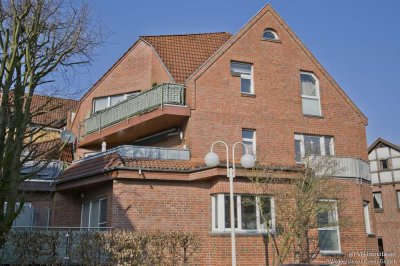 Zentral gelegene 2-Zimmer-Eigentumswohnung mit zwei Balkonen und Tiefgarage in Wildeshausen